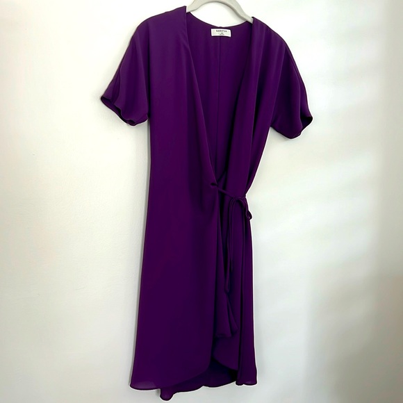Aritzia Babaton Purple Cap Sleeve Dress XXS - Picture 2 of 6